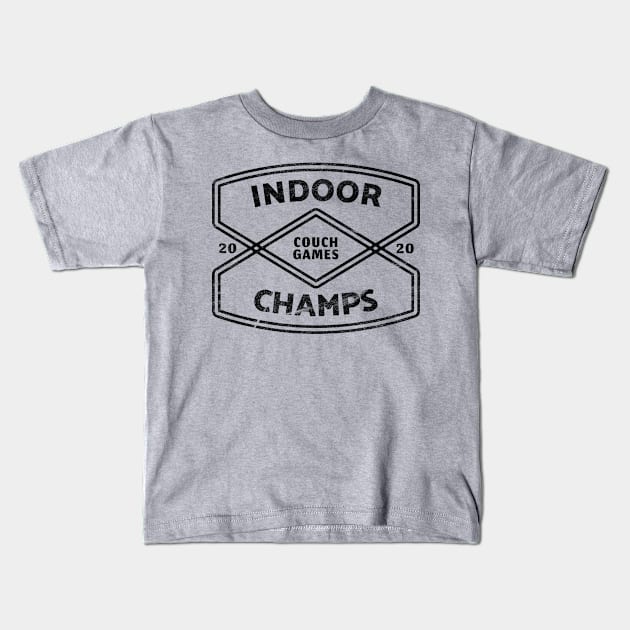 Indoor Champs Kids T-Shirt by teecloud